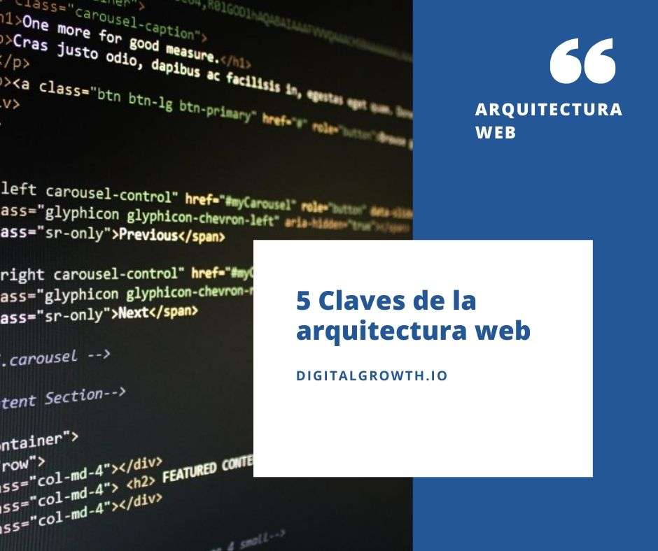 5 Claves de la arquitectura web